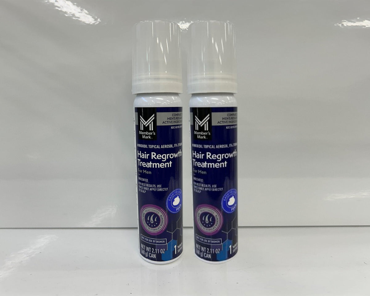 Hair Growth Foam for Men 60g – 2 Month Supply