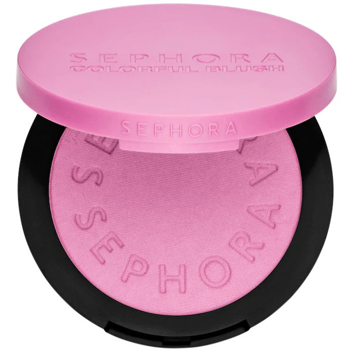 Colorful Blush - Vegan Pressed Powder with 7 Shades, Medium Coverage