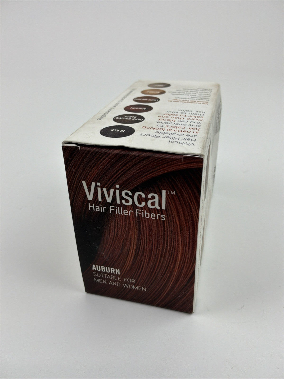 Viviscal Hair Filler Fibers Dark Auburn for Men & Women 0.53oz