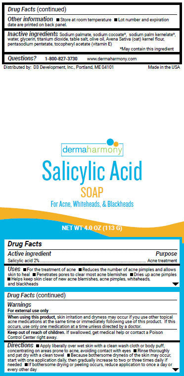 Salicylic Acid Bar Soap 4 oz - For Acne & Skin Care, Pack of 10