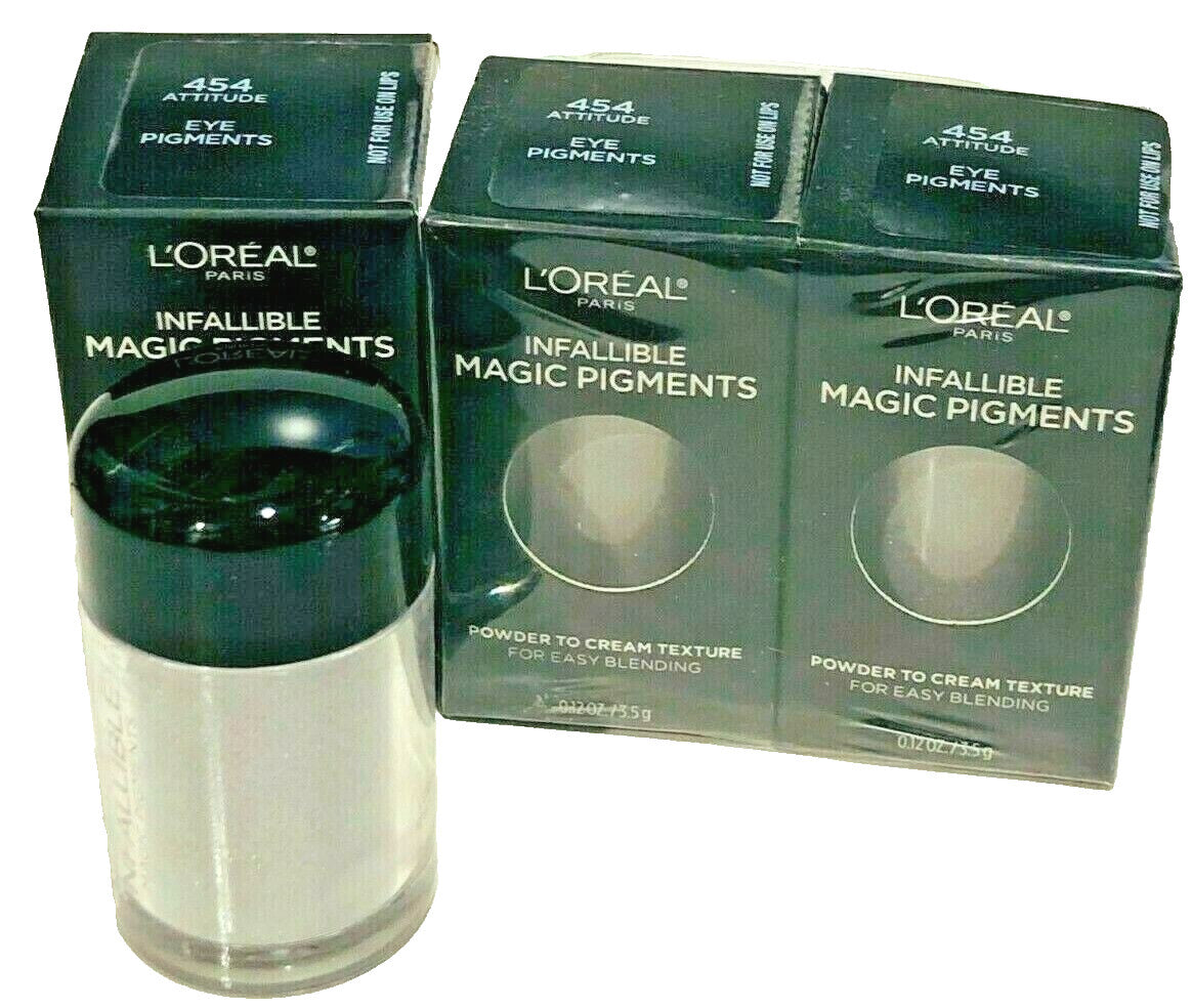 Loose Eye Shadow Pigments Set - Vibrant & Buildable Color, 3 Shades