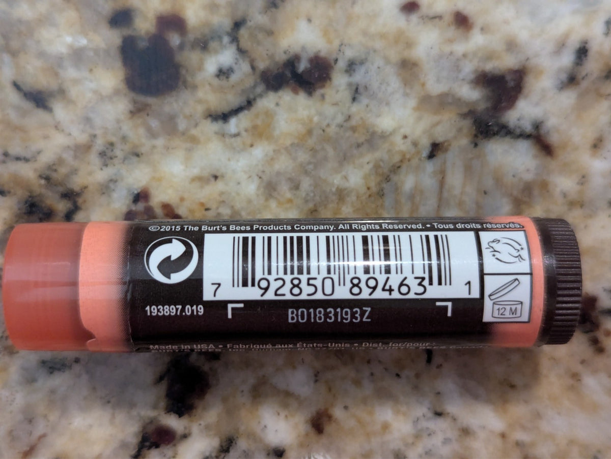 Tinted Lip Balm with Zinnia Color - 0.15 oz Natural Moisturizing Lip Care