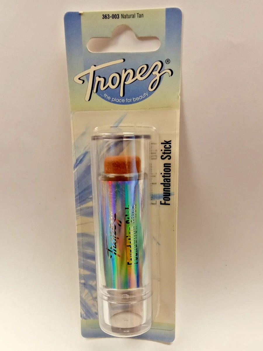 Oil-Free Foundation Stick Natural Tan 0.3 oz - Multi-Use Face Makeup
