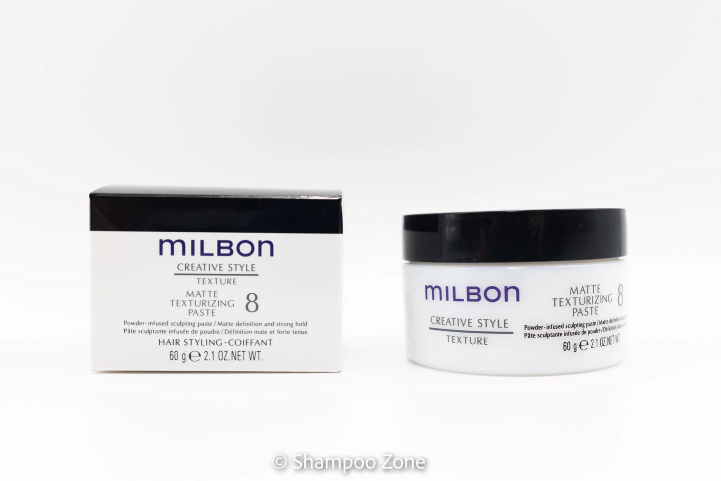 Matte Texturizing Paste for Short Hair - Reworkable Styling Clay 2.1oz