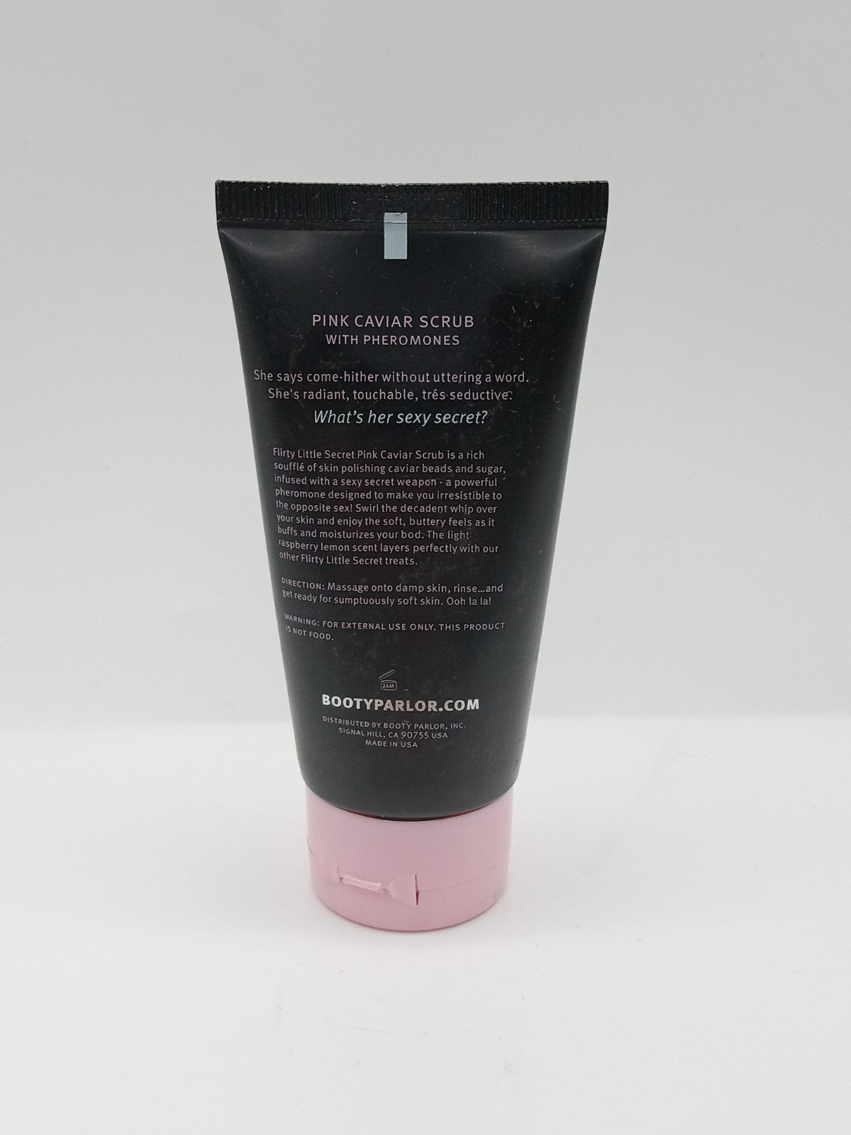 Booty Parlor Flirty Little secret Pink Caviar Scrub 2 fl oz/ 60 ml