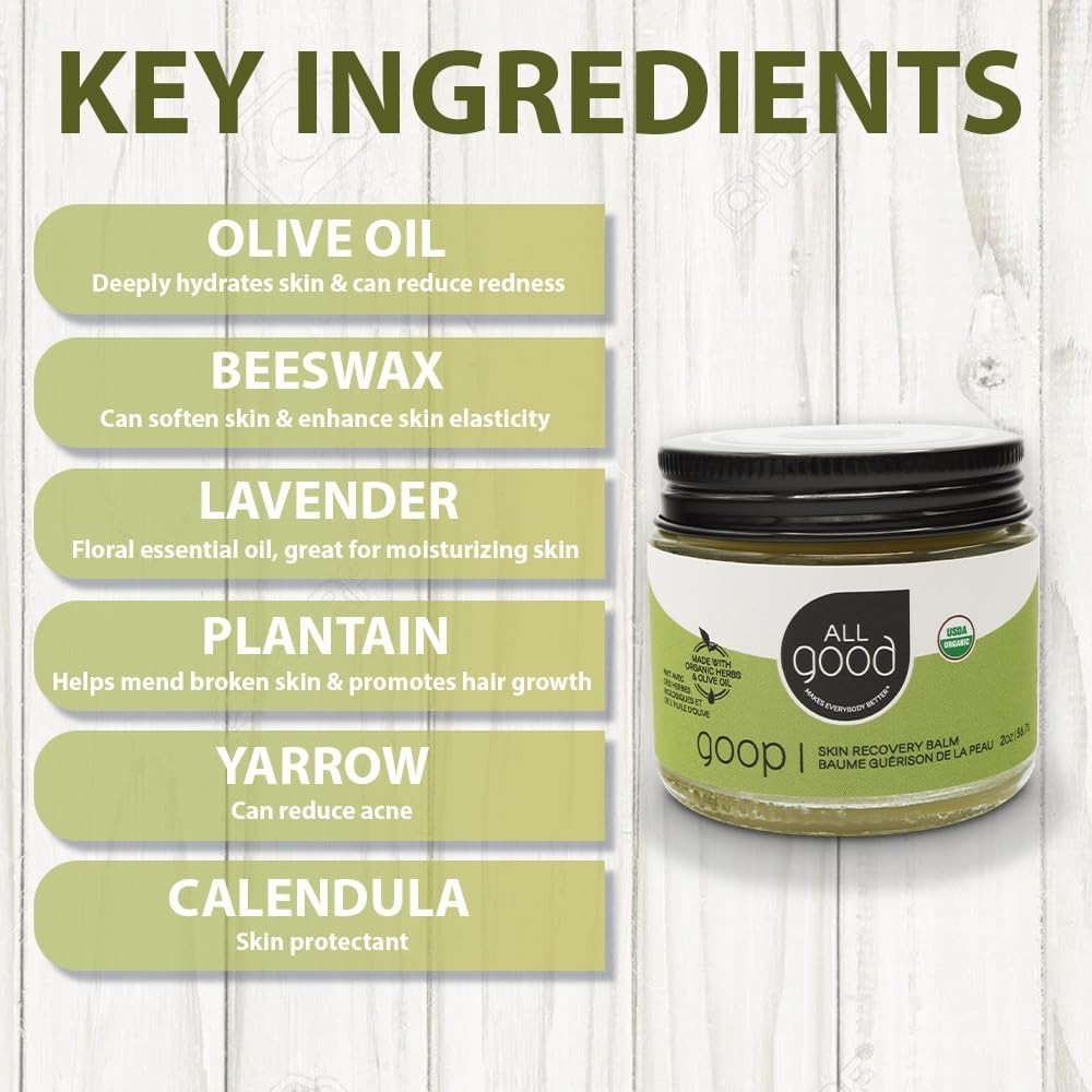 Natural Healing Skin Balm for Dry, Irritated Skin – 2 oz