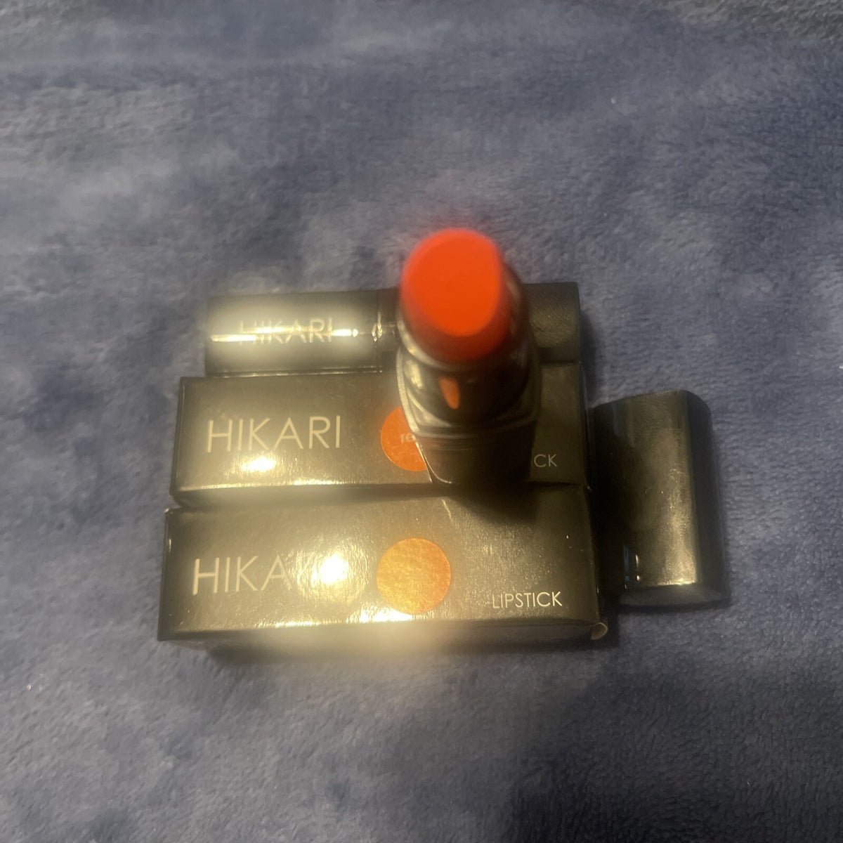 Hikari Lipstick Reef Shade NIB - 0.13 oz Each, Lot of 2