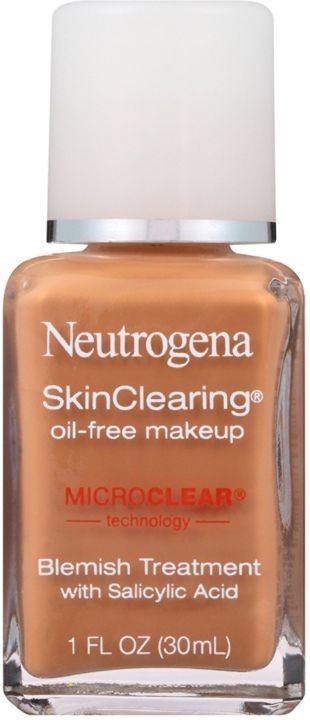 Neutrogena SkinClearing Oil-Free Makeup with Microclear Cocoa 1 oz