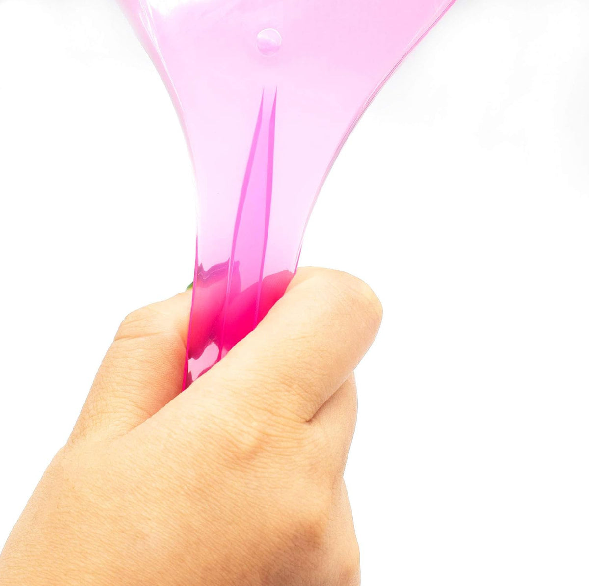 Pro Barber Hair Cutting Shield - Pink Hairdressing Mask Waterproof