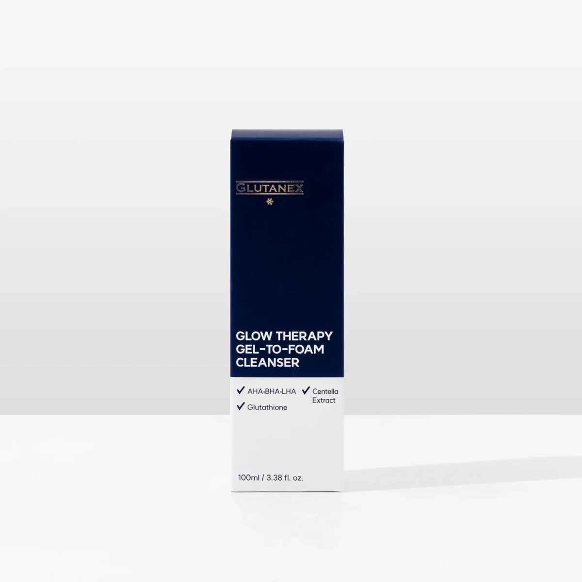 Glow Therapy Facial Cleanser with Exfoliating Bubbles & Hydrating Ingredients