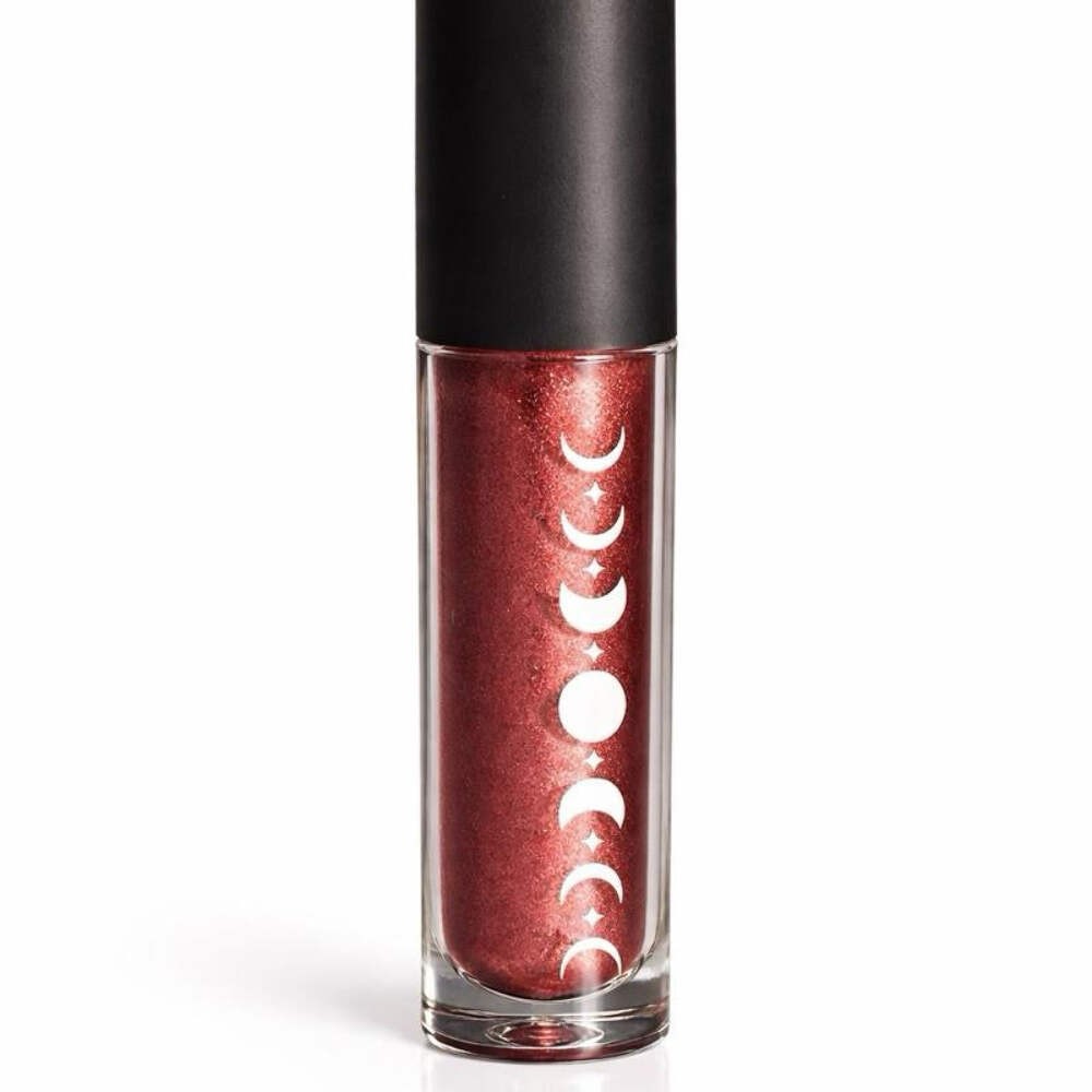 Rose Gold Lip Oil Hydrating Metallic Gloss - Nourishing Lip Shine