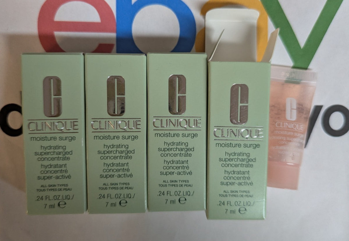 Clinique Moisture Surge Hydrating Concentrate Set - 4x 0.24oz Deluxe Samples