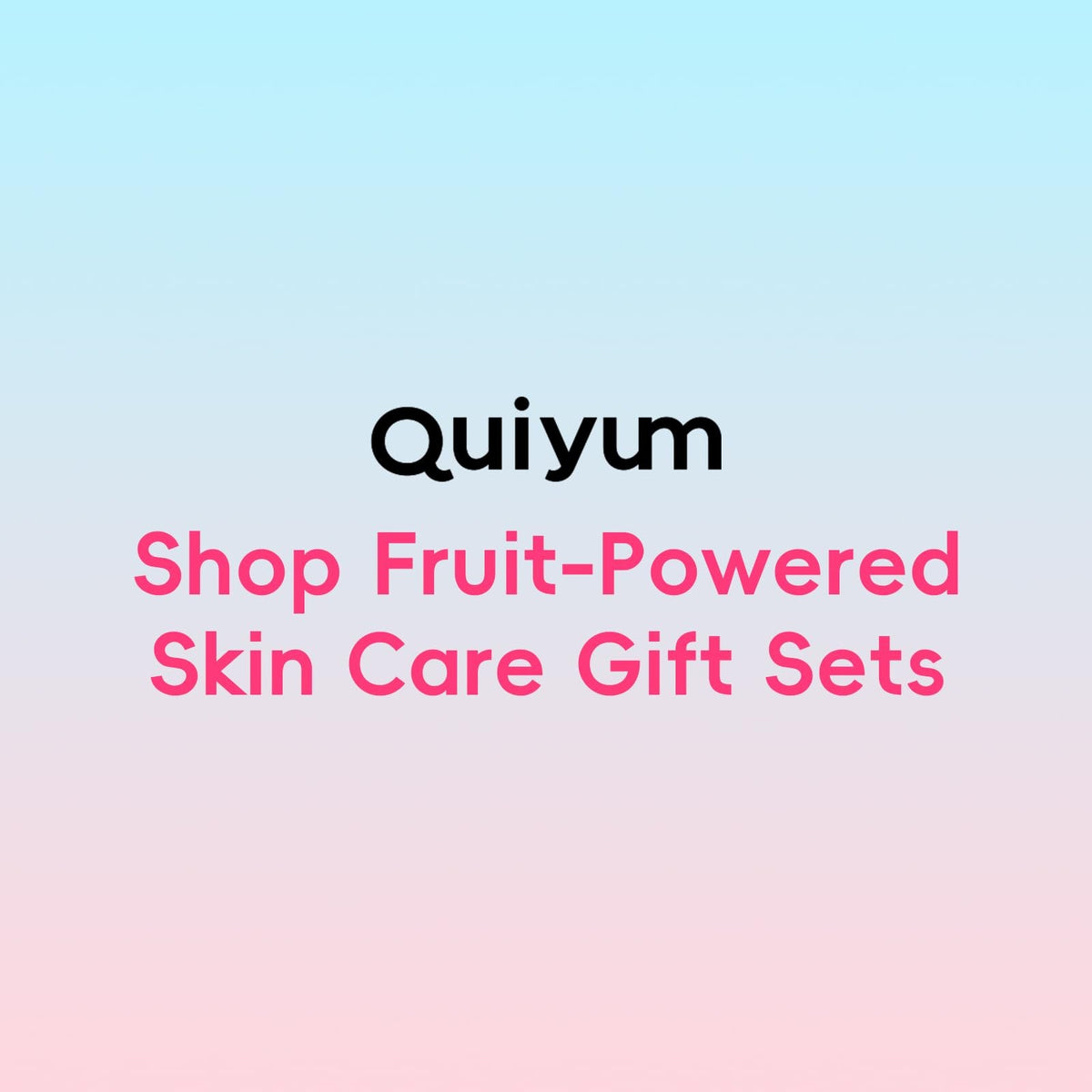 Fruit Skincare Gift Set with Cleansing Brush - 10-in-1 All Skin Types