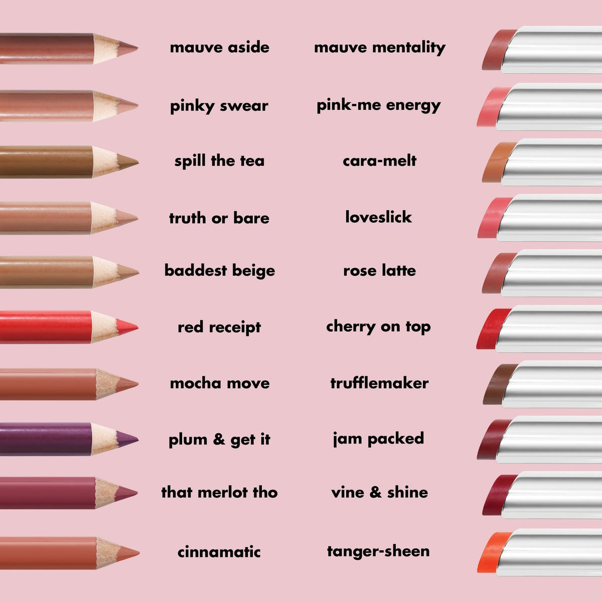 Tinted Lip Oil Stick with Hydrating Shea & Jojoba - Buildable Color, Soft Shine