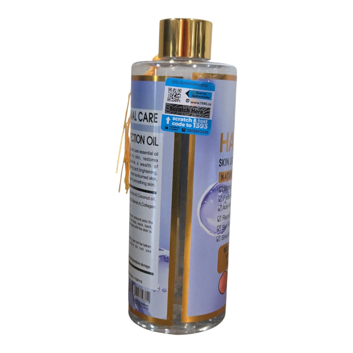 Half-Body & Face Skin Repair Corrector Whitening Oil - Fast Action