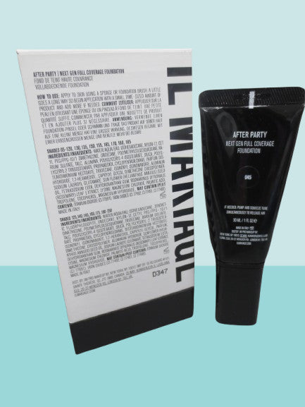 Full Coverage Foundation #45 - 1 oz Liquid Face Makeup for Flawless Skin