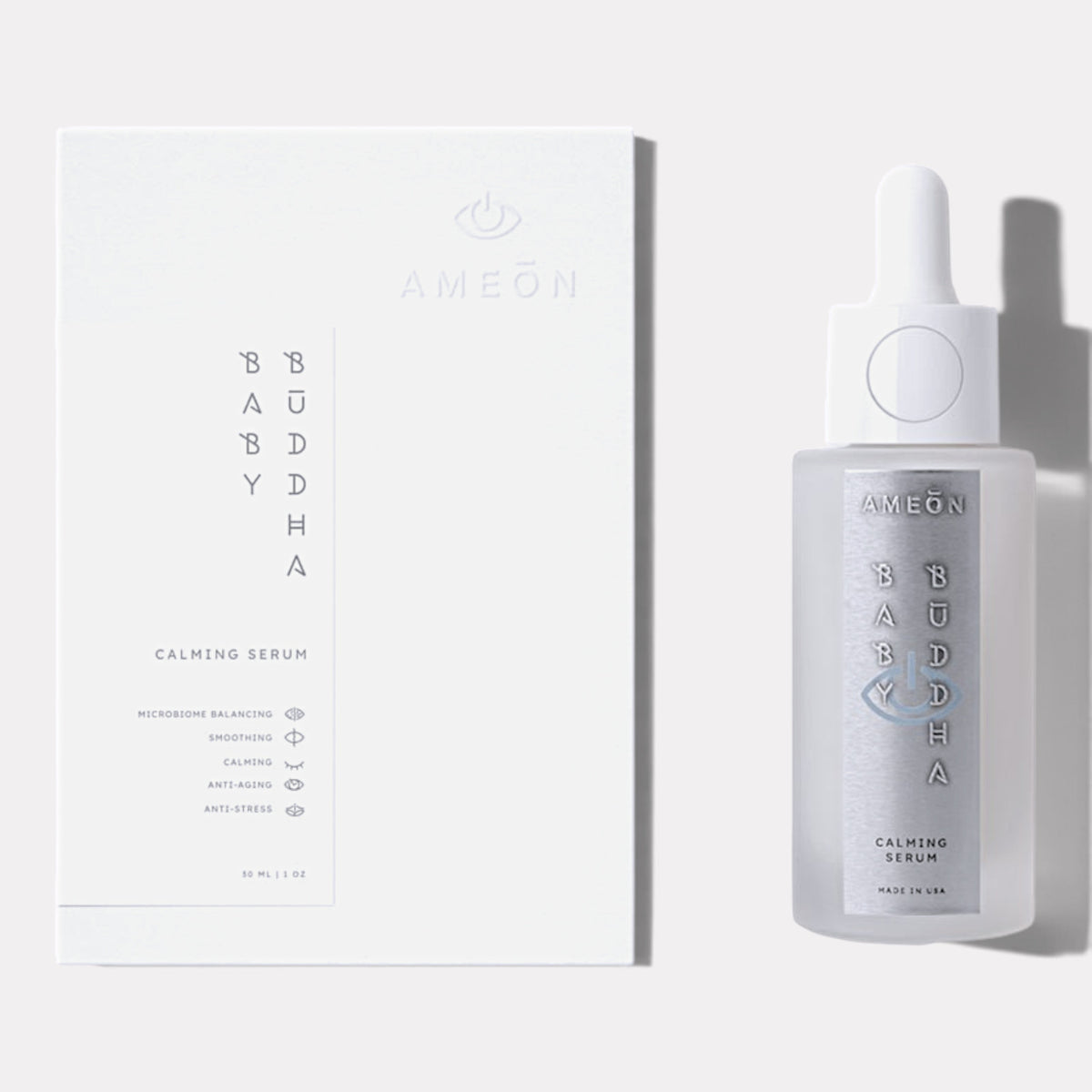 Skincare Set with Ice Cubes, Serum & Moisturizer - Gift Box