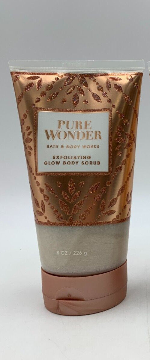 Bath & Body Works Pure Wonder Exfoliating Glow Scrub 8 oz #9111G