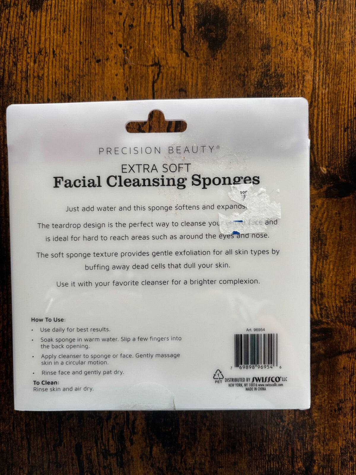 Precision Beauty Extra Soft Facial Cleansing Sponges 2 pack NEW