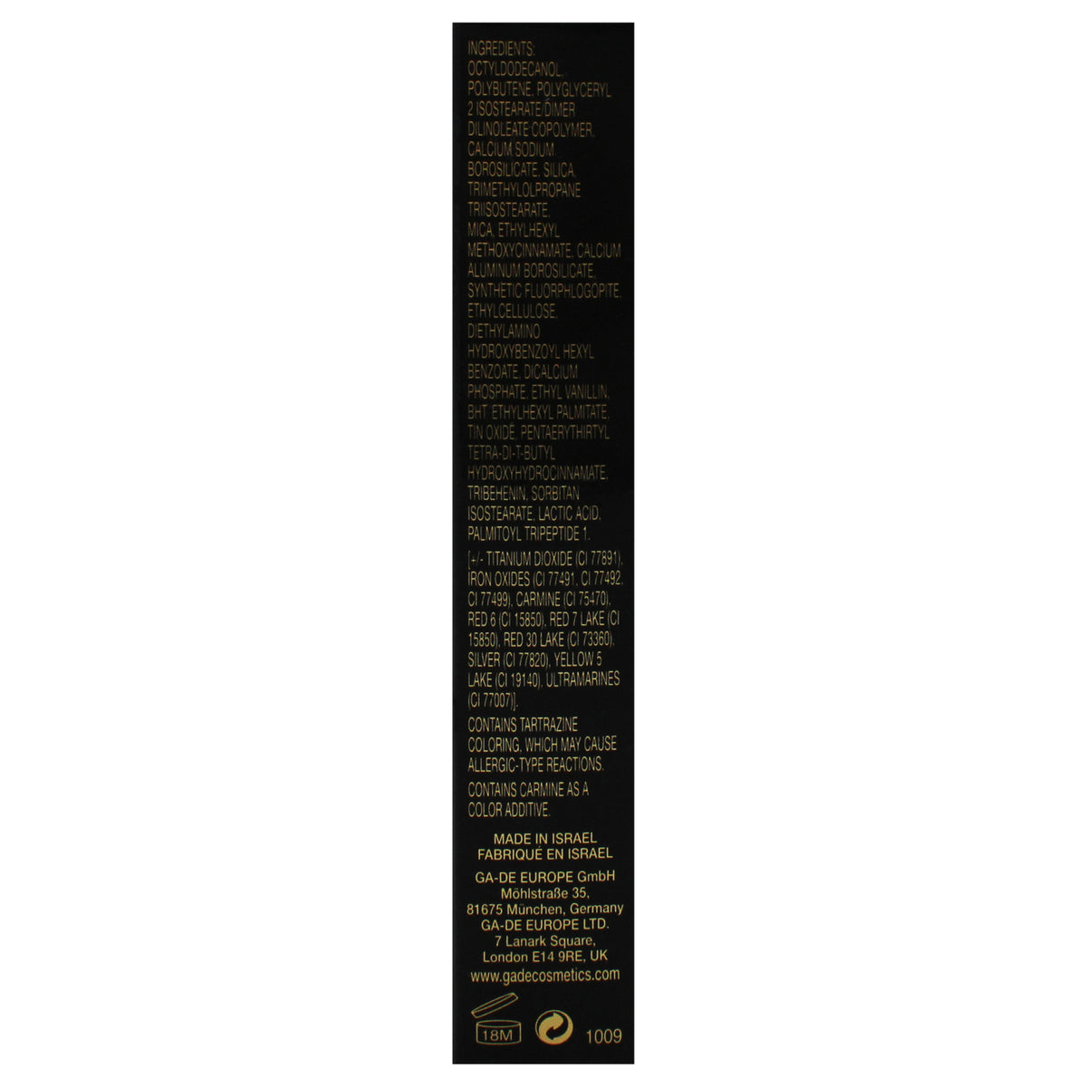 Crystal Lights Lip Gloss 0.2 oz - Marvelous Mauve by GA-DE