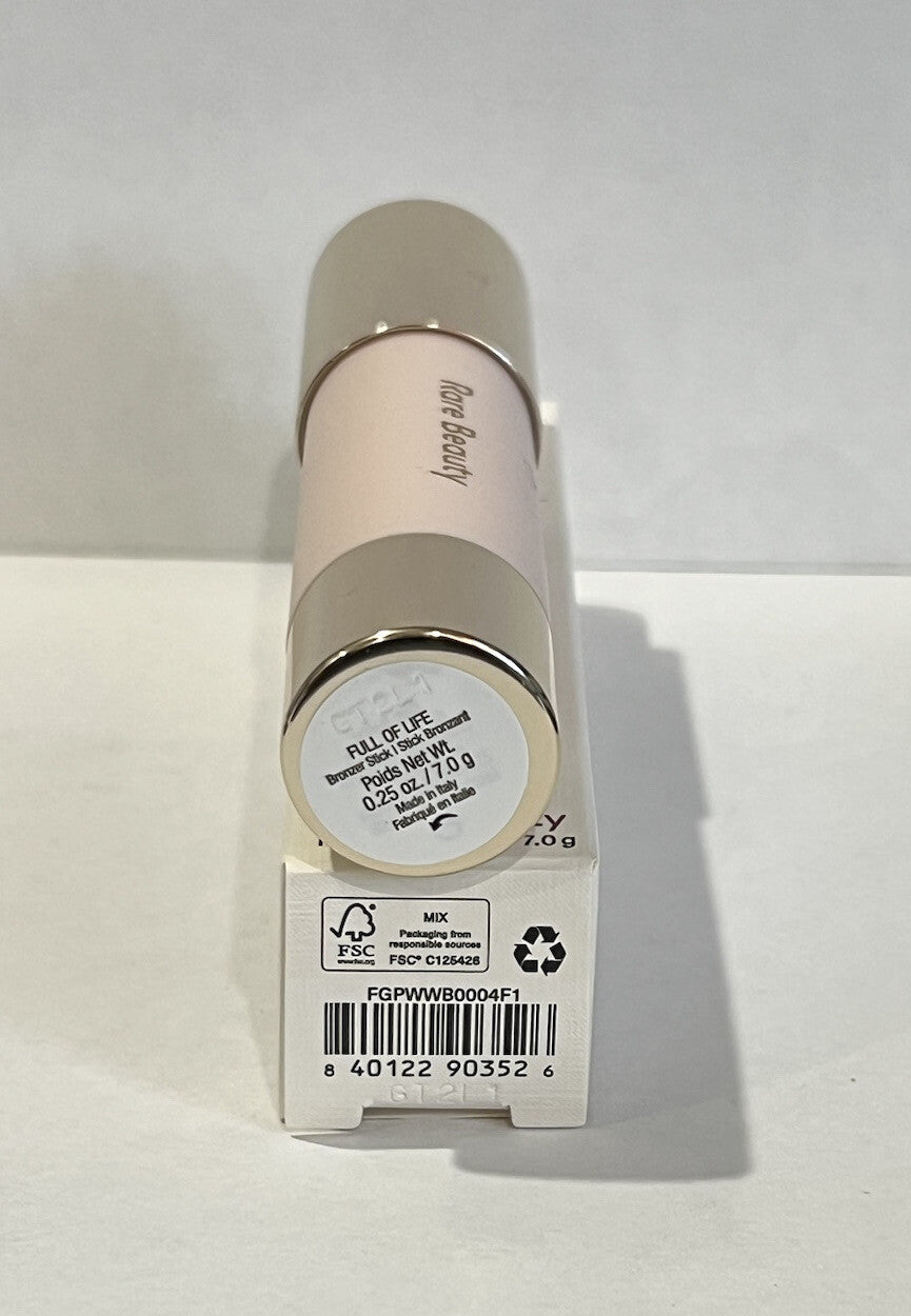 Rare Beauty Warm Wishes Effortless Bronzer Stick - Full of Life, New In Box