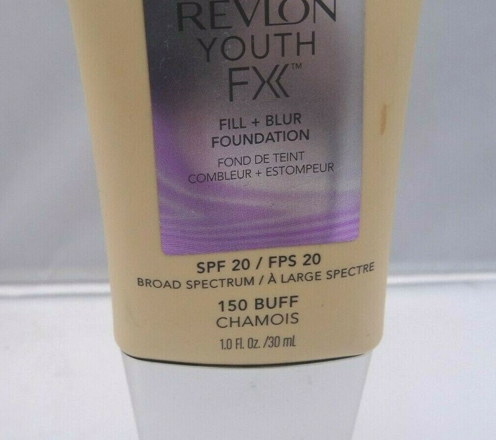 Revlon Youth Fx Fill + Blur Foundation SPF 20 #150 Buff - New