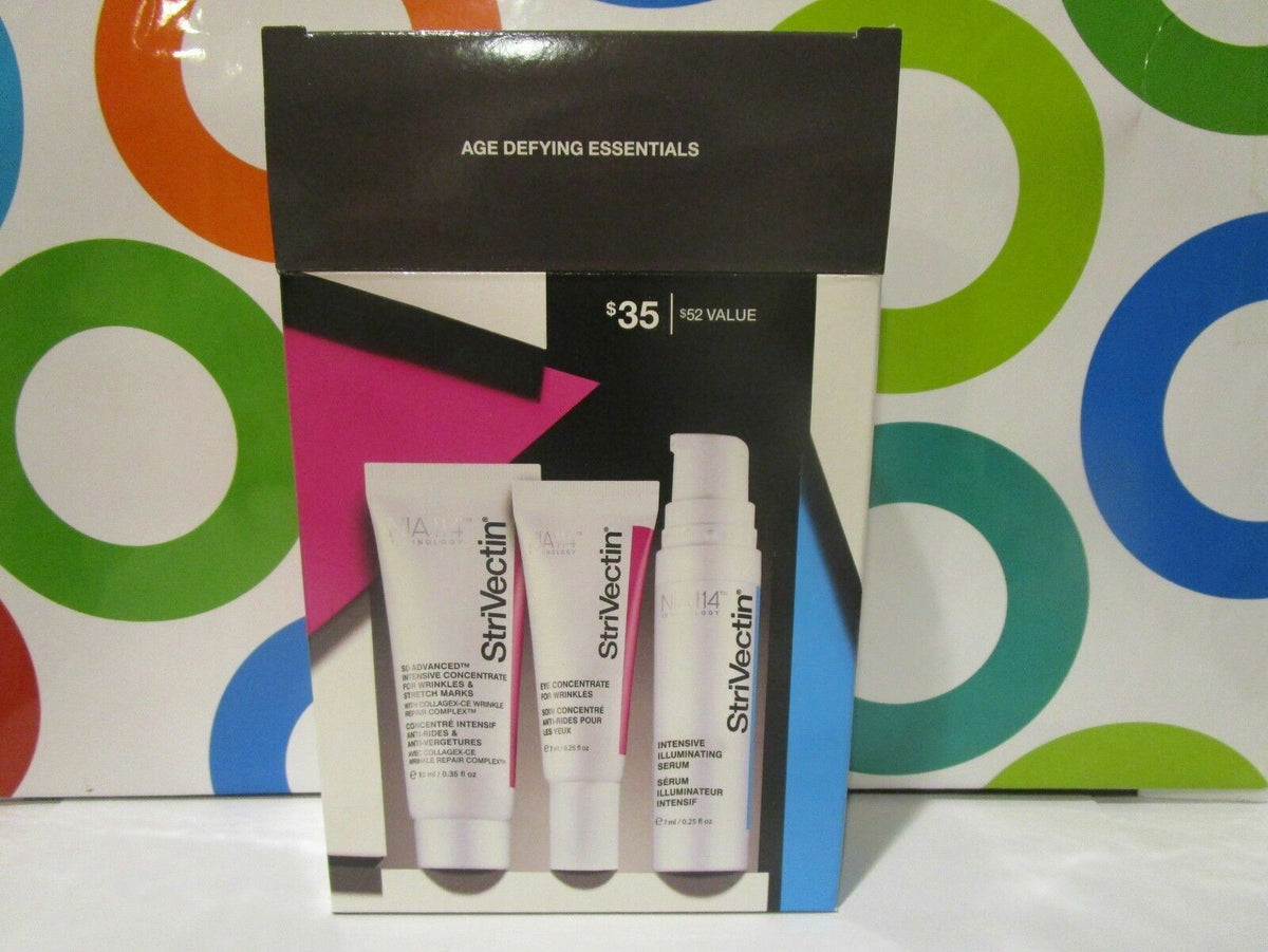 Strivectin Age Defying Essentials 3-Piece Mini Skincare Set - Boxed