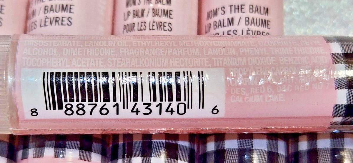 Peach Lip Balm Set - Flavor Savers 0.15 oz. Lot of 10