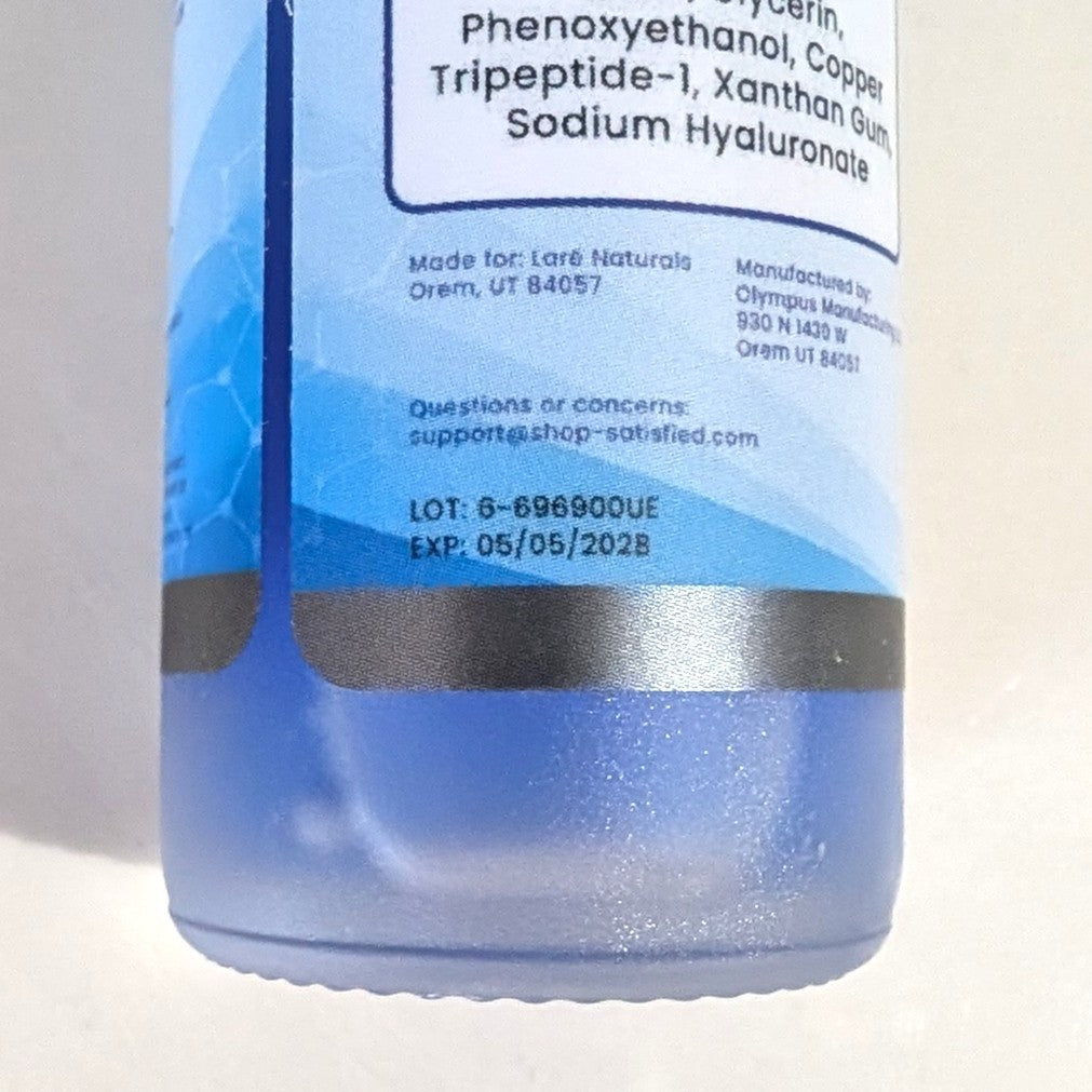 GHK-Cu Copper Peptide Hair Growth Serum - 1 fl oz