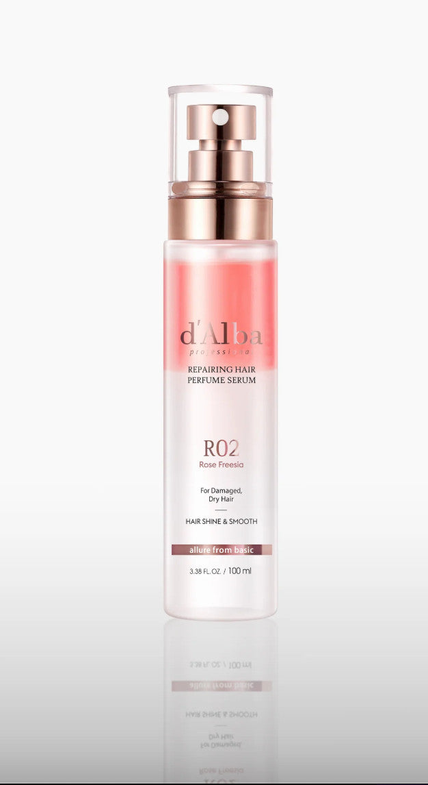 Hair Perfume Serum with Rose & Freesia - Repair & Nourish 3.4 Fl Oz