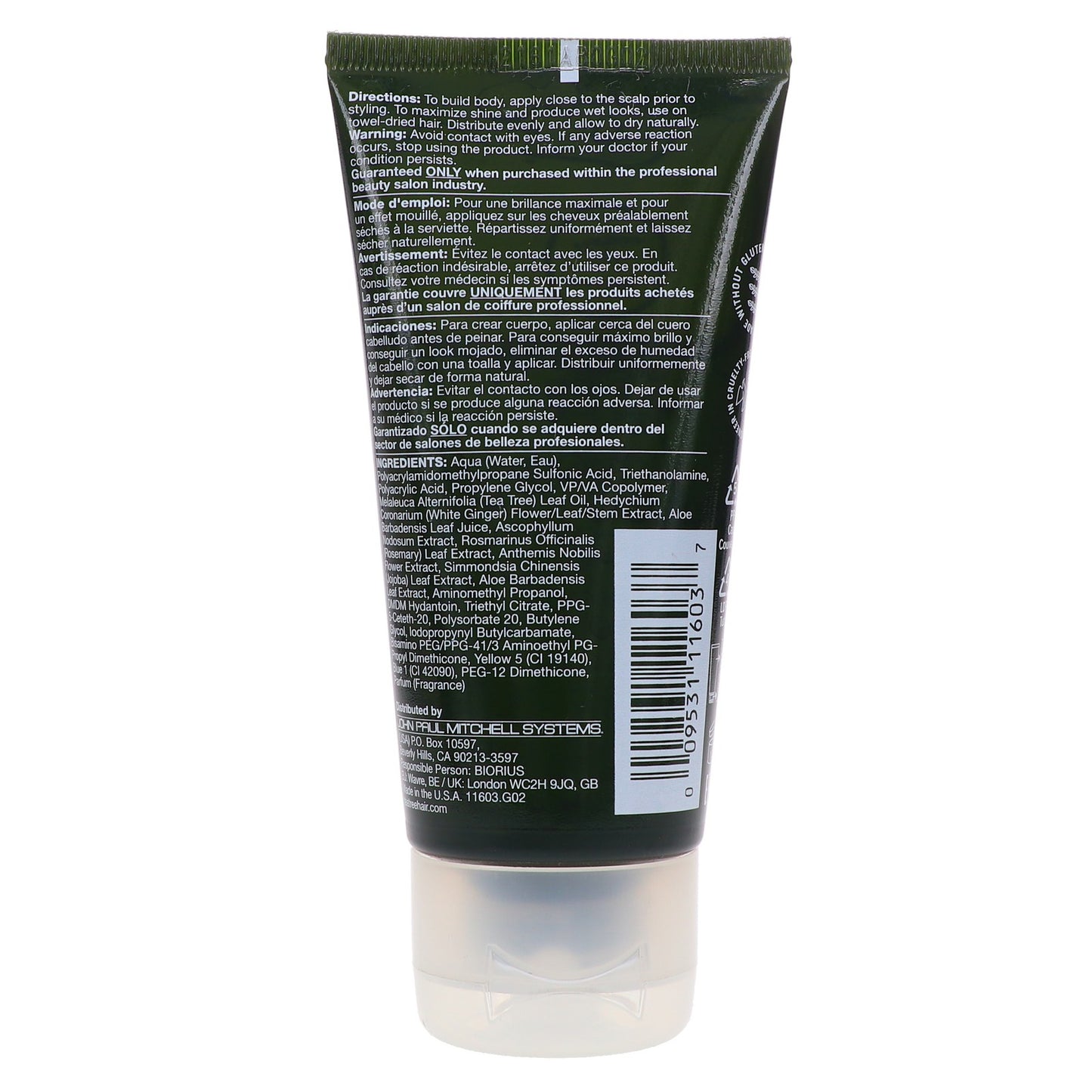 Paul Mitchell Tea Tree Styling Gel 2.5 oz - 2 Pack Hair Styling Product