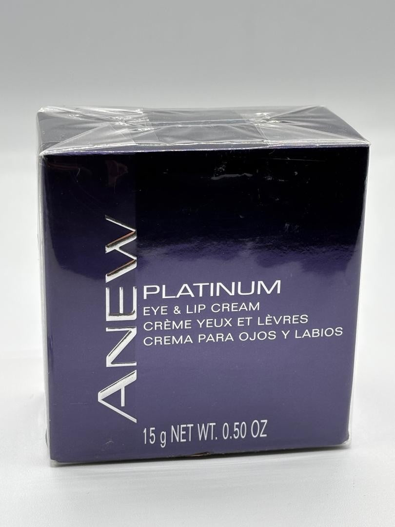 Avon Anew Platinum Eye & Lip Firming Cream 0.5 oz Anti-Aging Skincare