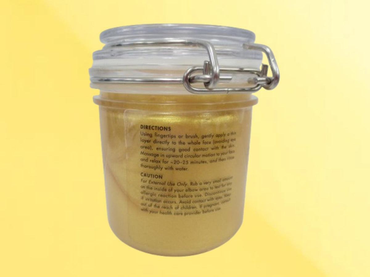 24K Gold Facial Mask Moisturizer, 8.8 oz, 3-Pack