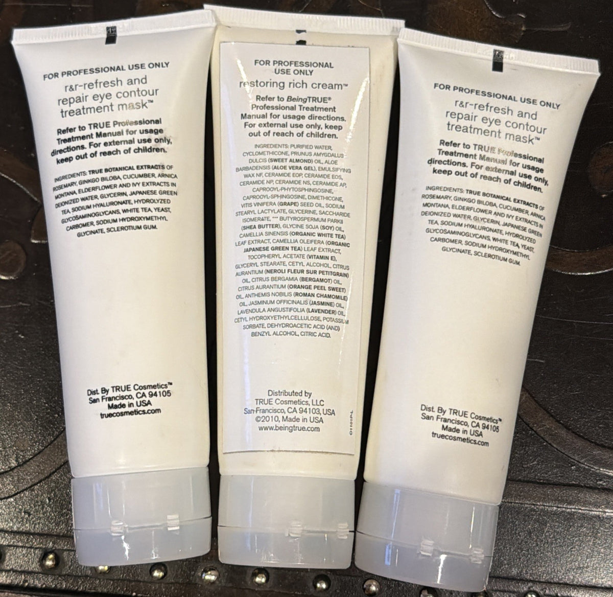 Eye Contour Treatment Mask & Rich Cream Set (3-Piece)