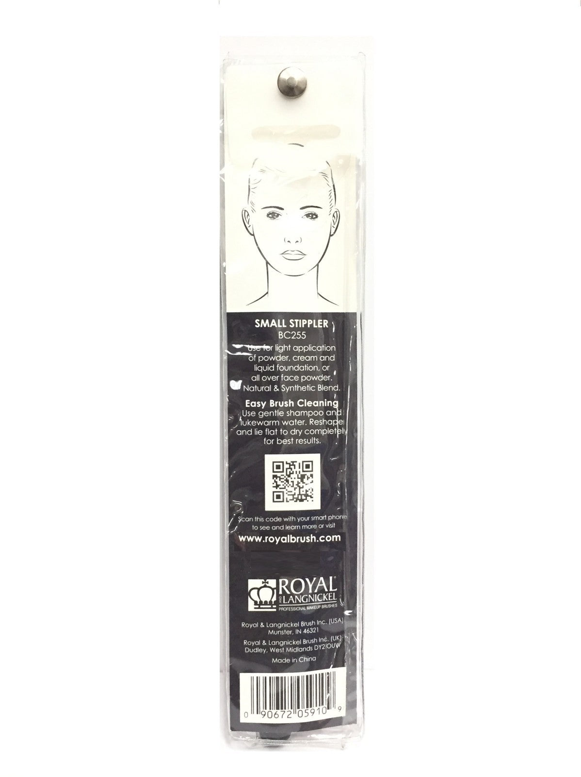 Small Silk Stippler Brush for Arts & Crafts - Royal & Langnickel BC255
