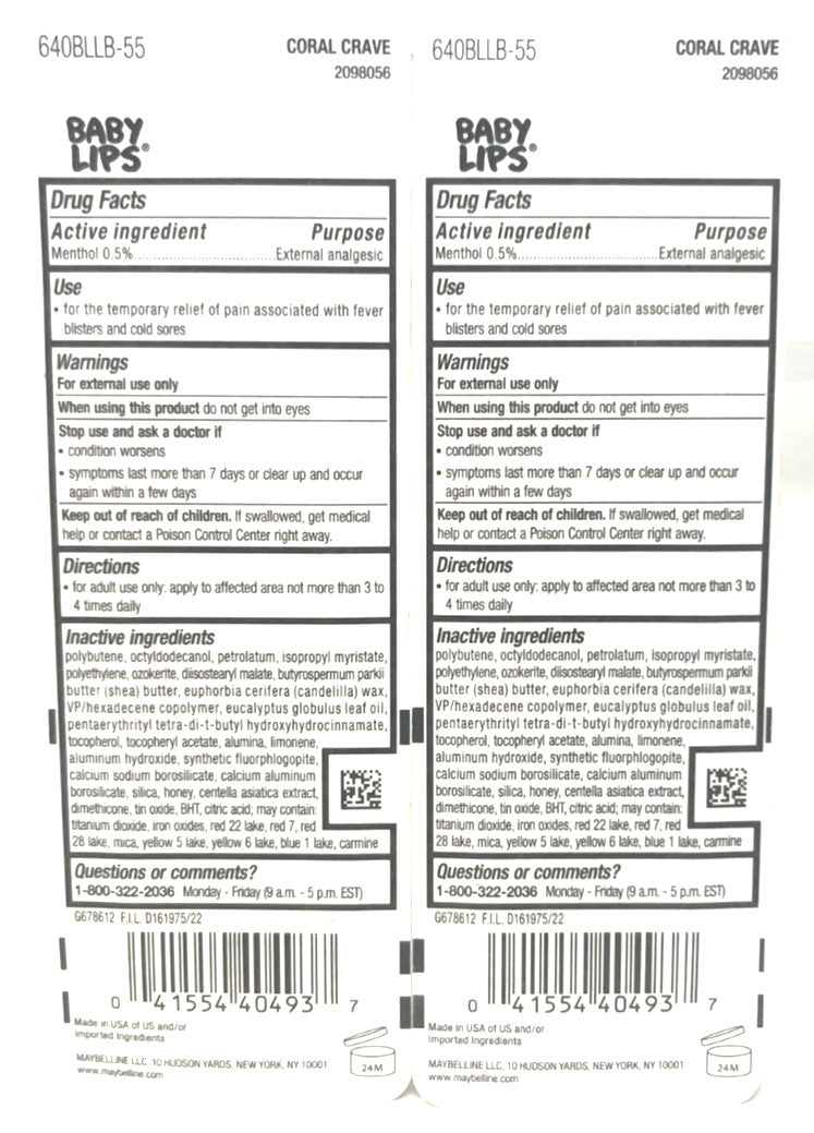 Medicated Lip Balm Set - Coral Crave, Sealed, 2-Pack