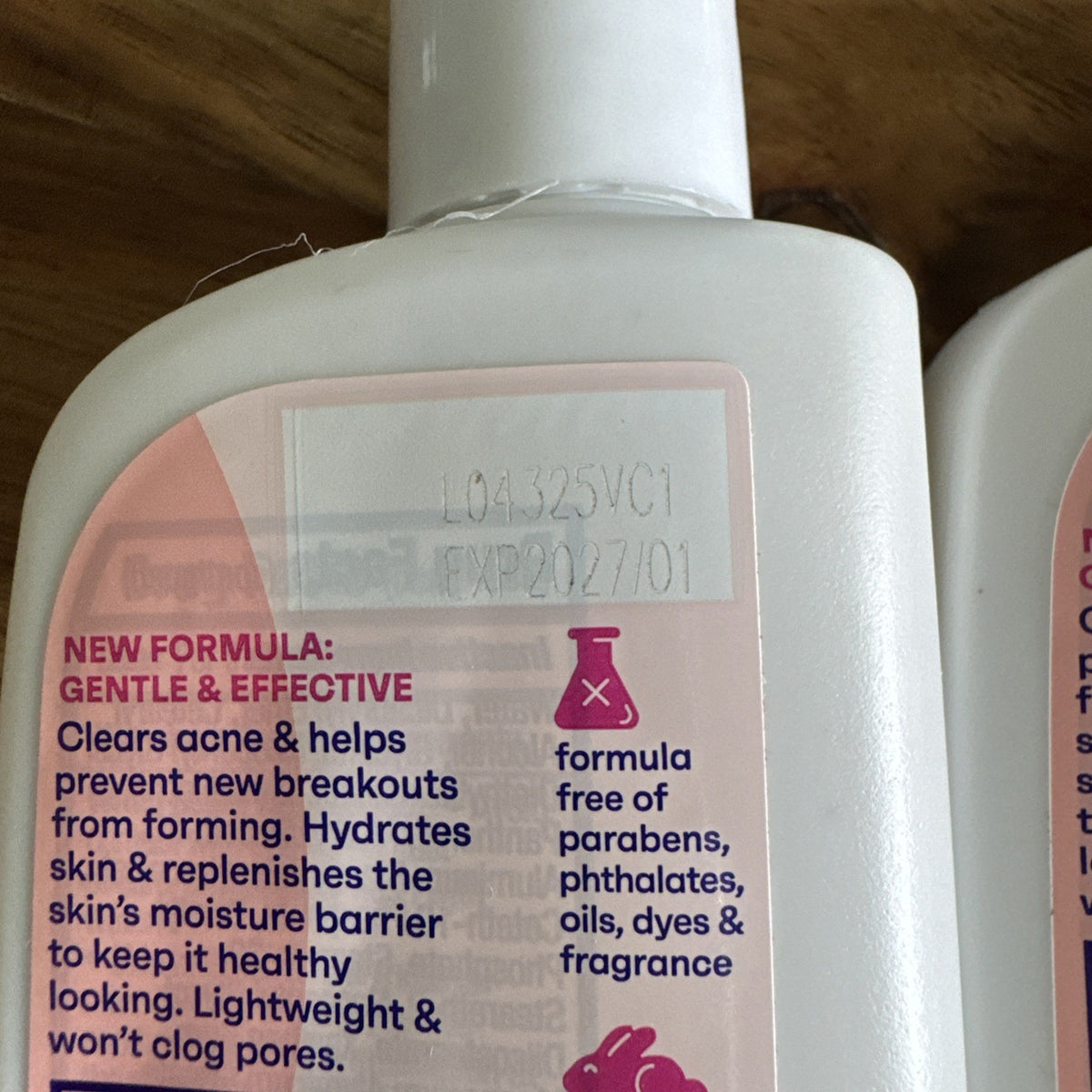 Dual Action Face Moisturizer 4 oz, Pack of 2