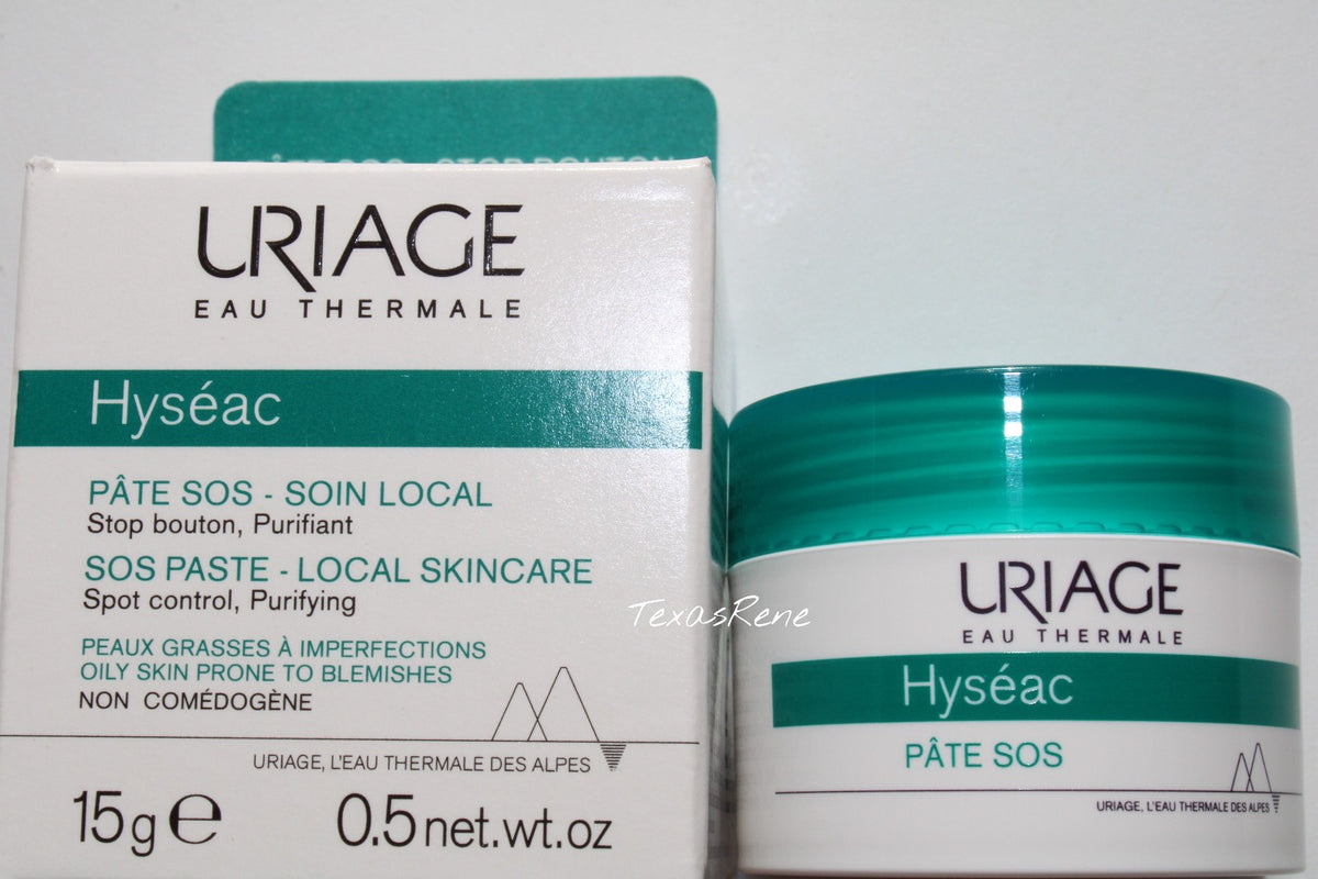 Localized Skin Spot Treatment Paste with Green Clay & Thermal Water - 15g
