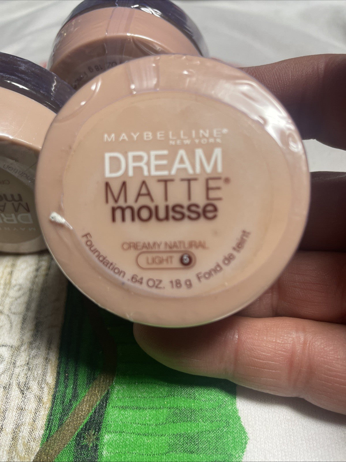 Maybelline Dream Matte Mousse Foundation Creamy Natural Light #5 Sealed New