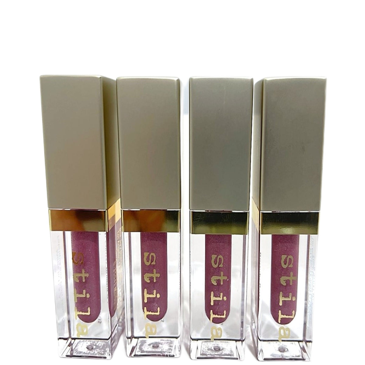 Lip Gloss Set - Moisturizing Shine & Color, 4 x 1.5ml