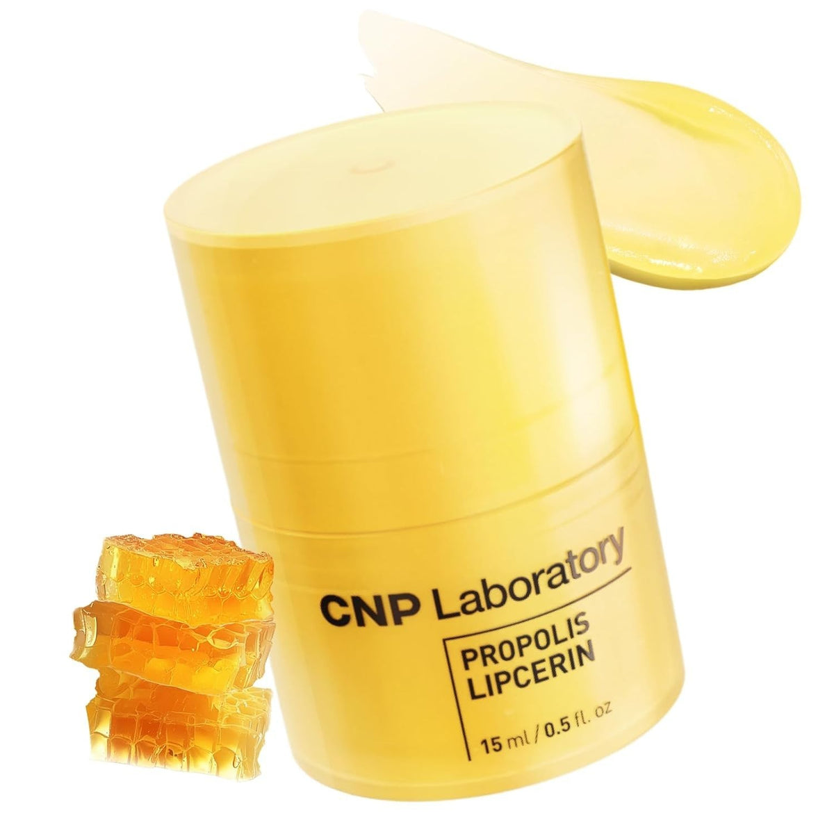 Honey Lip Butter with Propolis - Lip Moisturizer & Balm 0.5 FL OZ