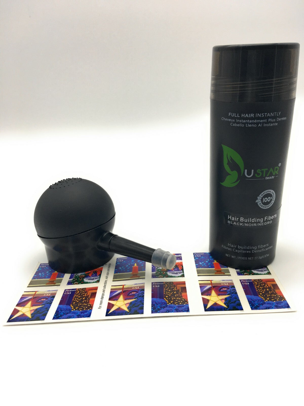 Hair Fiber Spray Applicator - Dark Brown 12g