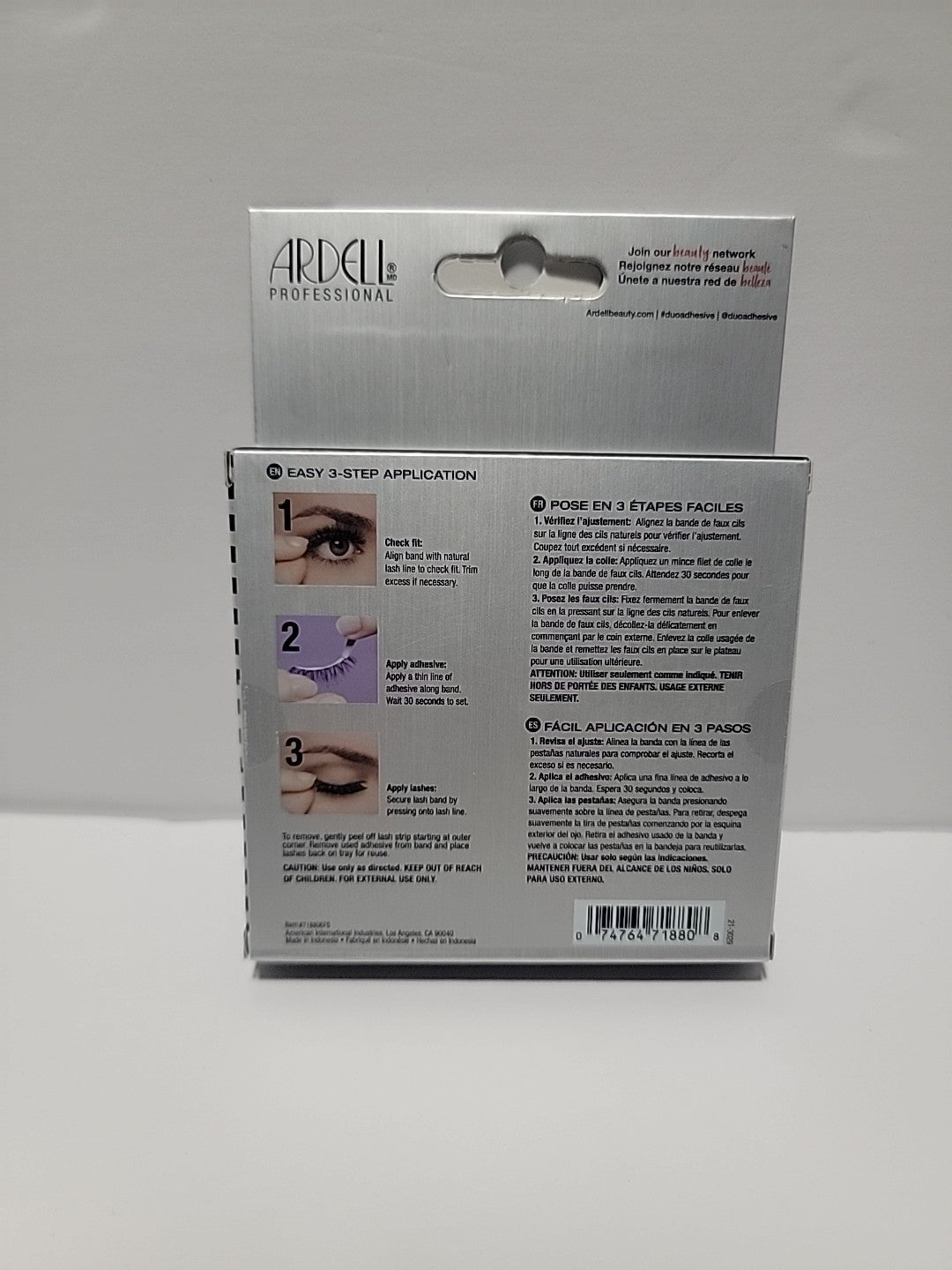 Medium Length Faux Mink Spiky Multi Layered False Eyelashes - Natural Look