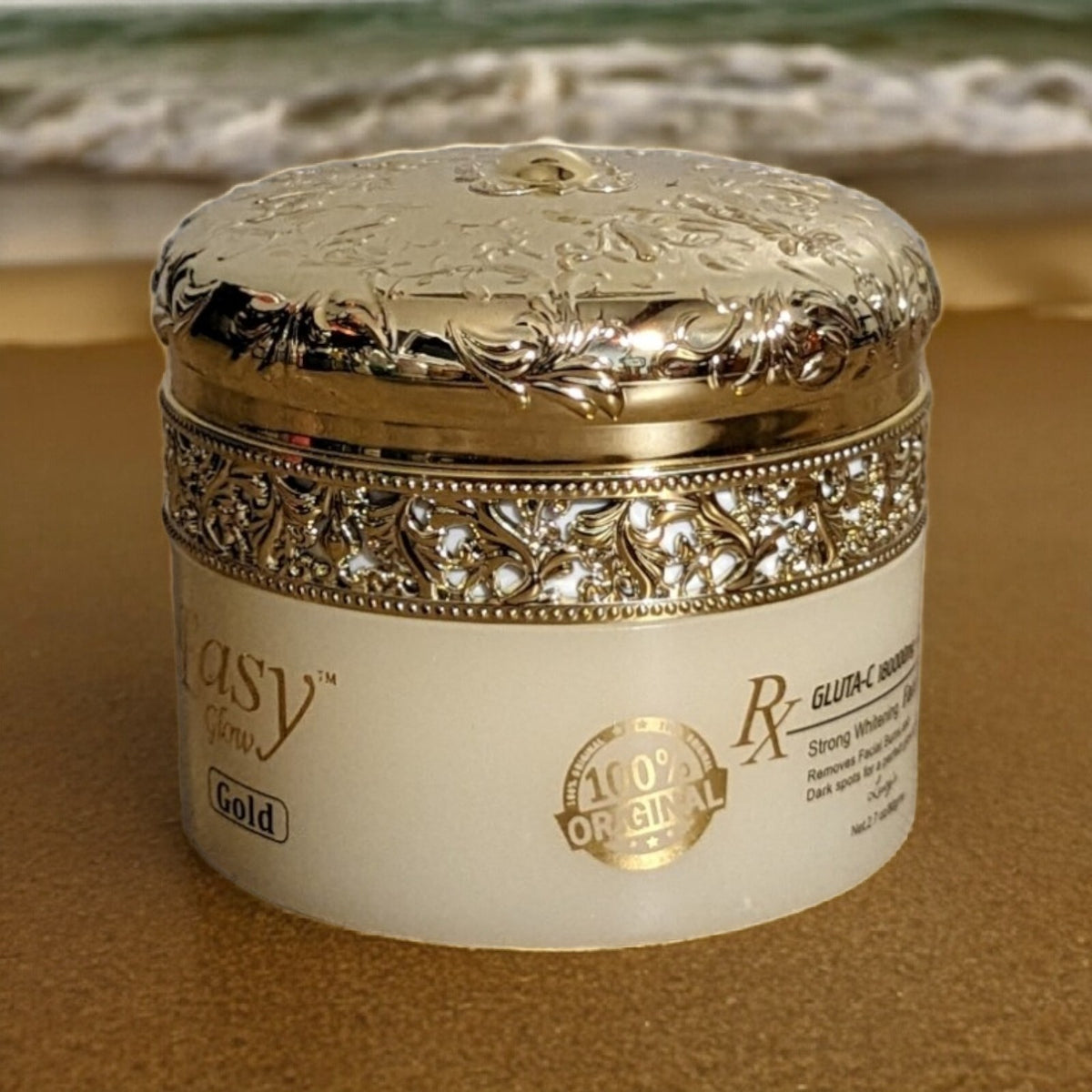 Anti Sun Burn & Spots Face Cream - Gold Glow Moisturizer 80g