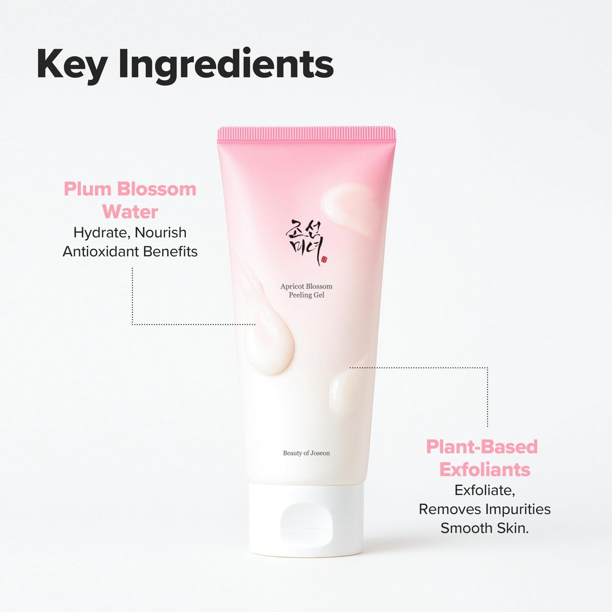 Apricot Blossom Peeling Gel - Gentle Exfoliating Face & Body Scrub for All Skin Types