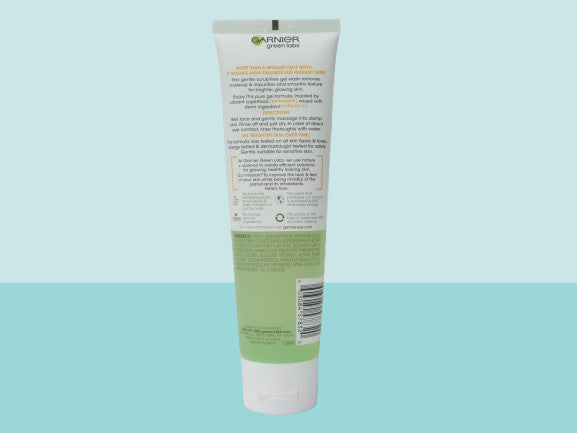 Garnier Green Labs Brightening Gel Wash Pinea-C - 4.4 oz Pack of 4
