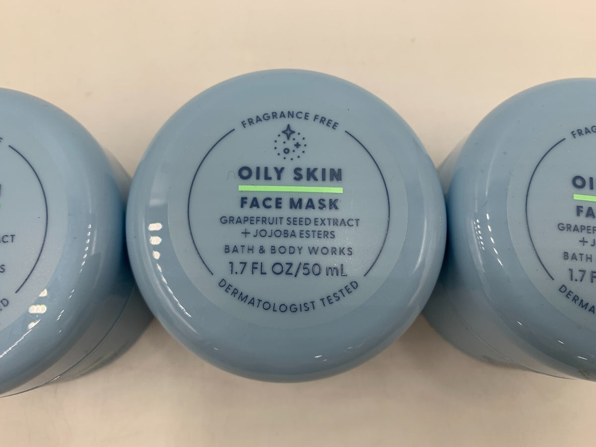 Grapefruit Oily Skin Face Mask Set of 3 - 1.7 fl oz