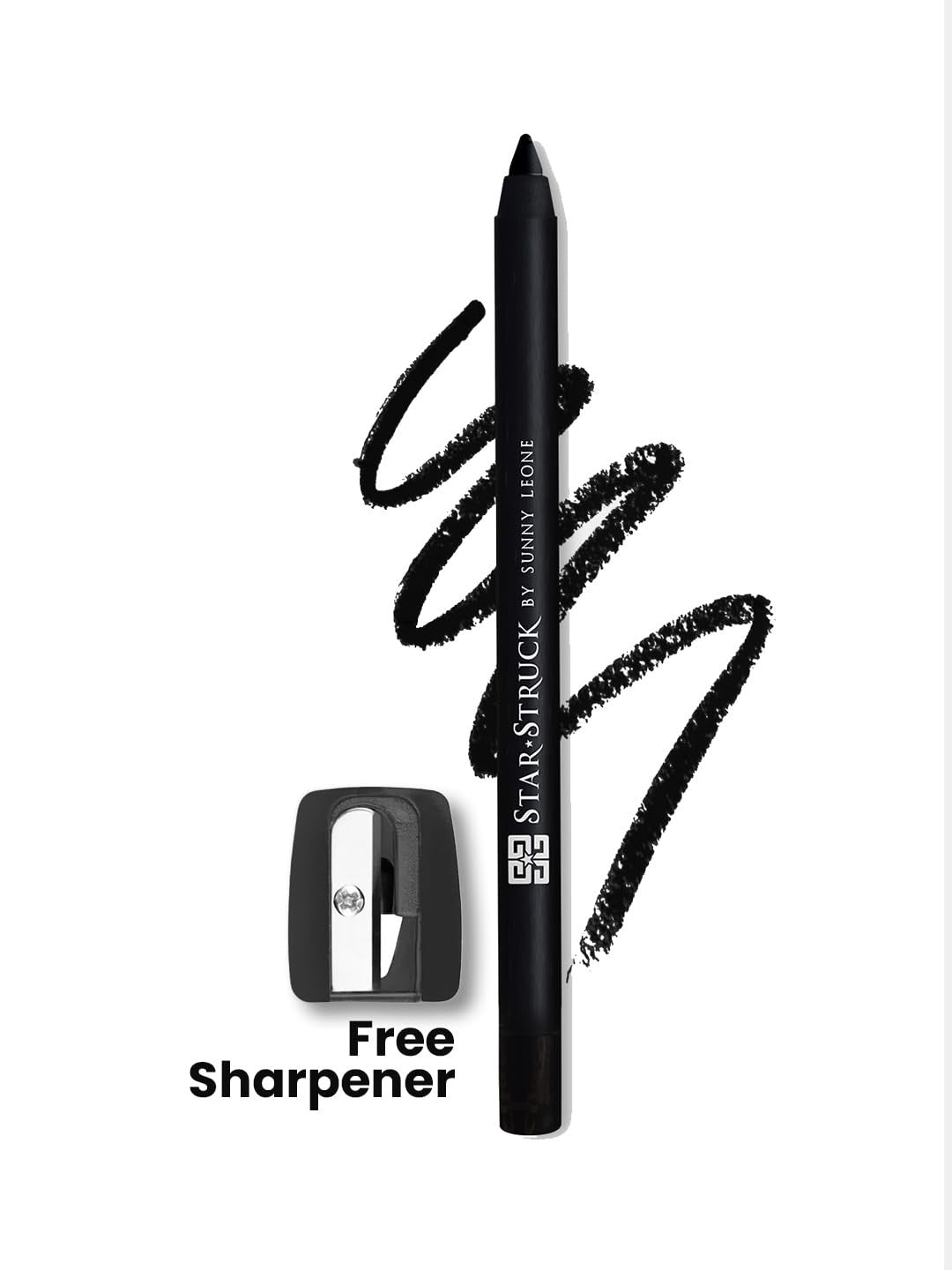 Kohl Eye Liner Pencil Black - Smudge-Proof Eyeliner for Precise Definition