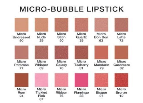 Rich Saturated Creamy Lipstick with Micro Bubble Conditioning - Multiple Shades