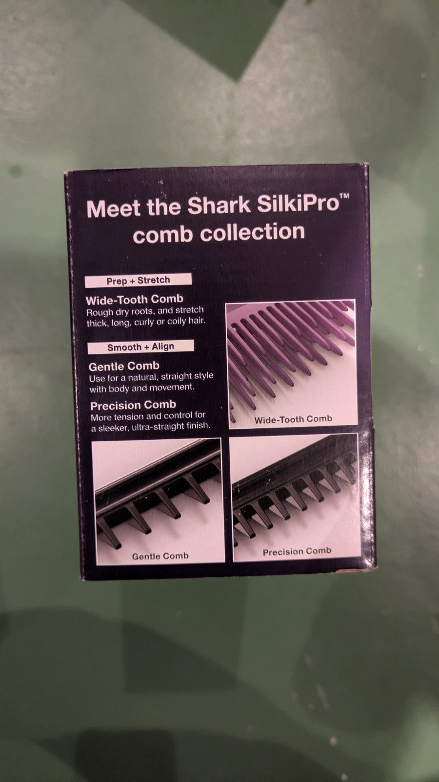 Shark SilkiPro Wet to Dry Straightener with Rapid Blow Dryer Plum Satin